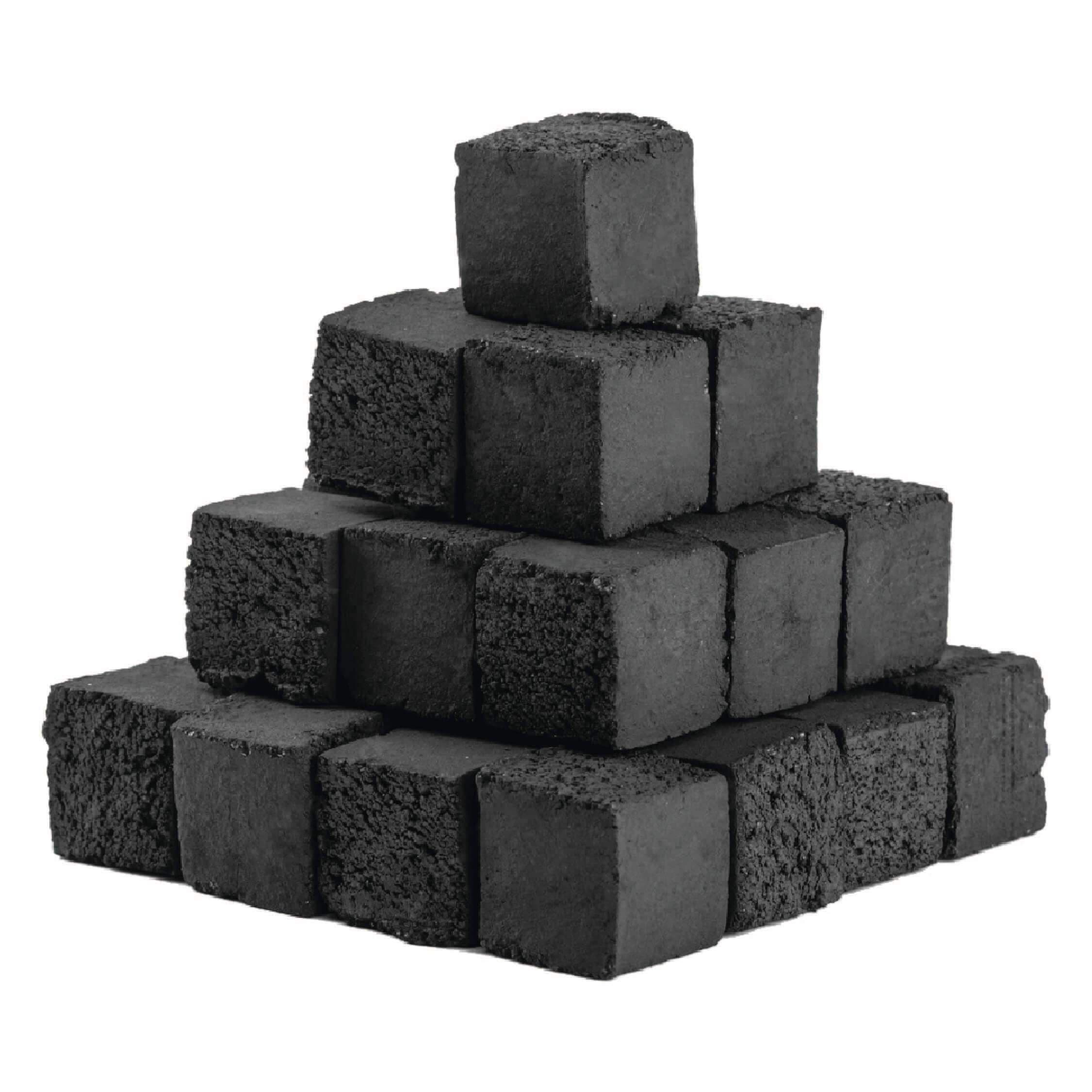 Premium Coconut Shell Briquettes Premium Coconut Shell Briquettes